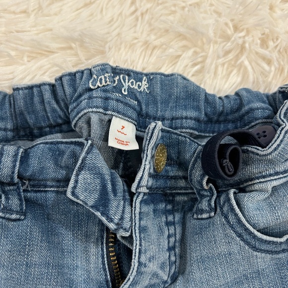 Kids' Blue Jeans with Fun Patches - Picture 4 of 5